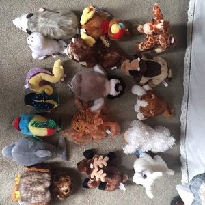 Bundle of 14 Webkinz and 3 Lil’kinz